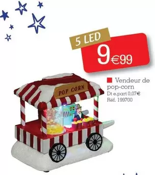 Vendeur De Pop-corn offre à 9,99€ sur KANDY