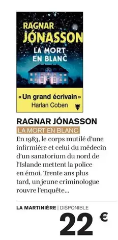 Martini - Ragnar Jonasson