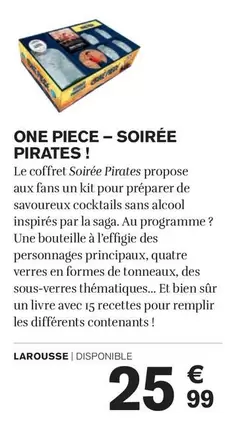 larousse - soirée pirates