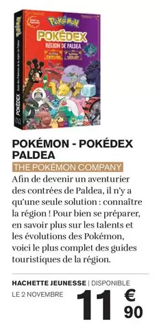 complet - pokémon - pokédex paldea