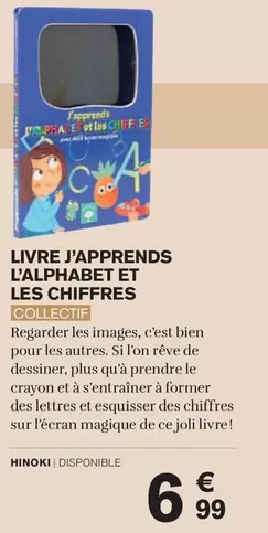 livre l'apprends l'alphabet et les chiffres