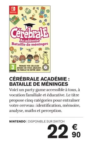 Amis - Cérébrale Académie : Bataille De Méninges