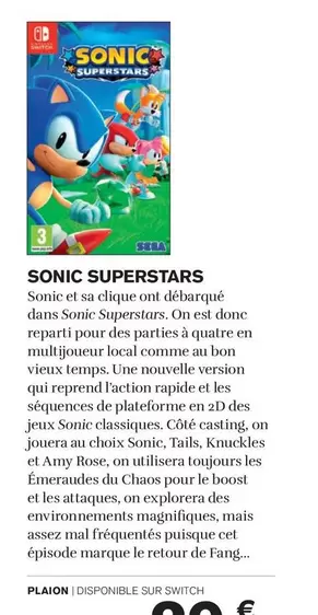 Tails - Sonic Superstars