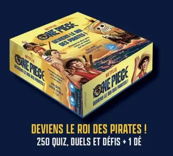 Larousse - Deviens le Roi des Pirates : 250 Quiz, Duels et Défis + 1 Dé