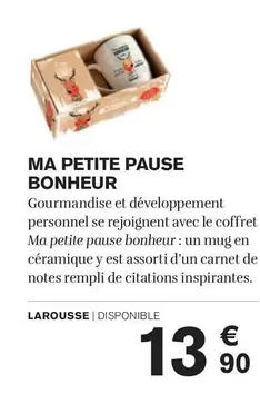 larousse - ma petite pause