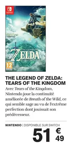 Nintendo - The Legend of Zelda: Tears of the Kingdom