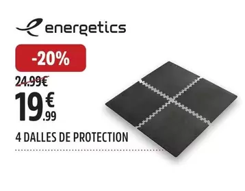 4 Dalles De Protection offre à 19,99€ sur Intersport