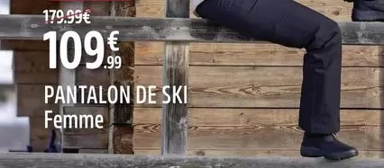 Rossignol - Pantalon De Ski Femme offre à 109,99€ sur Intersport