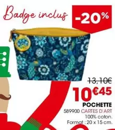 Pochette offre à 10,45€ sur Rougier&Plé