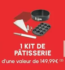 1 Kit De Patisserie offre à 149,99€ sur Boulanger