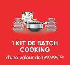 1 Kit De Batch Cooking offre à 199,99€ sur Boulanger