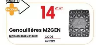 Genouillères M2Gen offre à 14€ sur Au Forum du Bâtiment