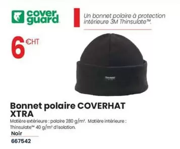 Cover Guard - Bonnet Polaire Coverhat Xtra offre à 6€ sur Au Forum du Bâtiment