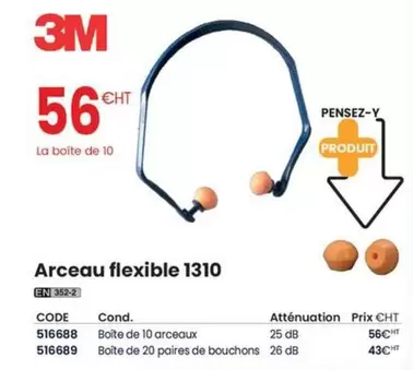 3M - Arceau Flexible 1310 offre à 56€ sur Au Forum du Bâtiment