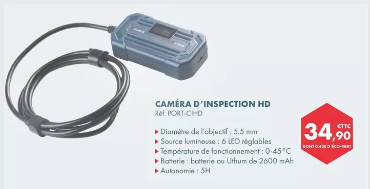 Leverok - Caméra D'Inspection HD offre à 34,9€ sur Autodistribution