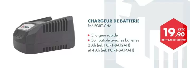 Chargeur De Batterie offre à 19,9€ sur Autodistribution