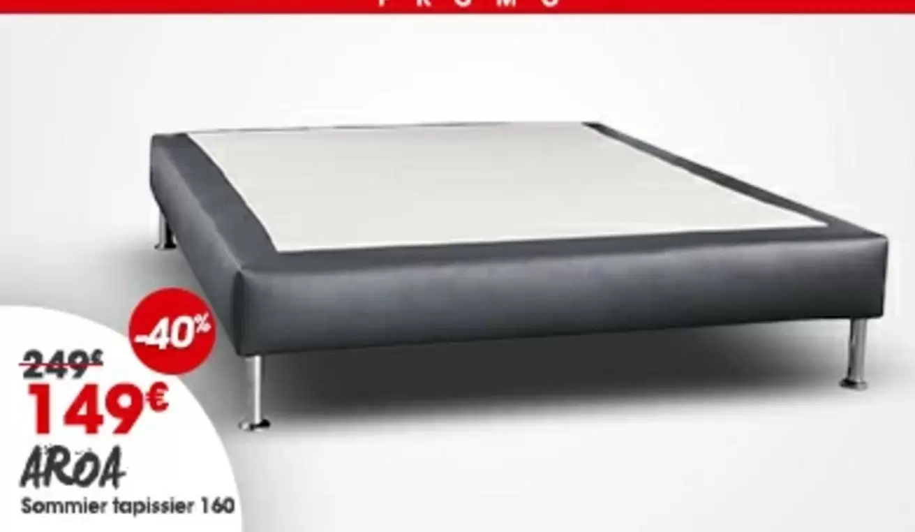 Sommier Tapissier 160  offre à 149€ sur Basika