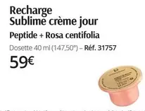 Dr. Pierre Ricaud - Recharge Sublime Crème Jour offre à 59€ sur Dr Pierre Ricaud
