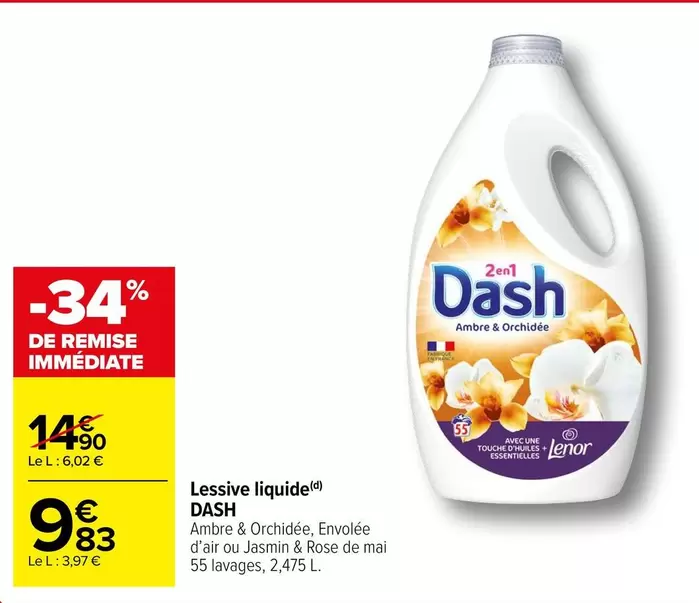 Dash - Lessive Liquide