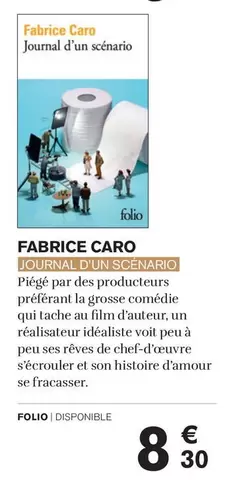 Folio - Fabrice Caro