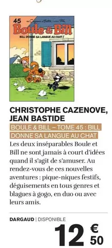 Bastide - Christophe Cazenove, Jean