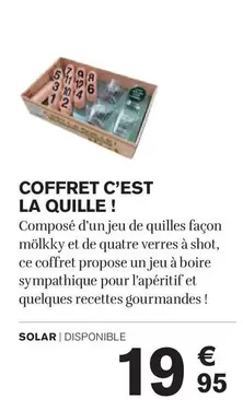 Coffret C'est La Quille!