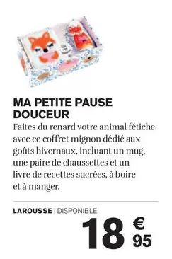 larousse - ma petite pause douceur