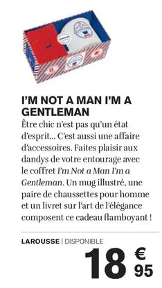 Larousse - I'm Not A Man I'm A Gentleman