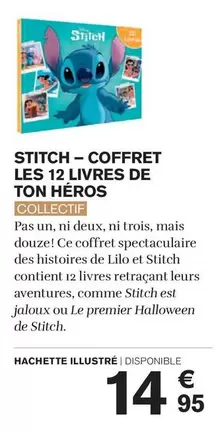 Stitch - Coffret Les 12 Livres De Ton Heros