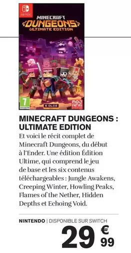 Complet - Minecraft Dungeons : Ultimate Edition