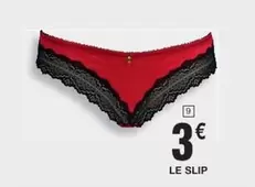 Le Slip offre à 3€ sur Cora