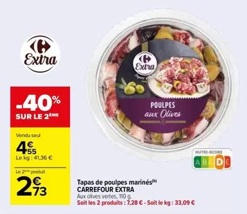 Carrefour - Tapas De Poulpes Marinés