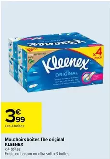 Kleenex - Mouchoirs Boîtes The Original