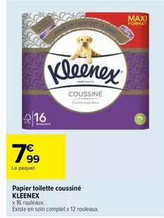 kleenex - papier toilette coussiné