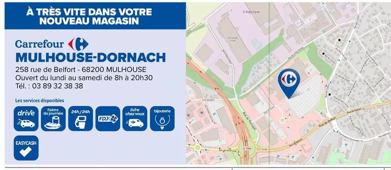 Carrefour - Multihouse-Dornach