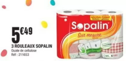 Sopalin - 3 Rouleaux