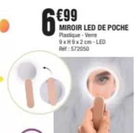 Miroir Led De Poche