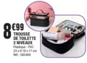 Trousse De Toilette 2 Niveaux offre à 8,99€ sur La Foir'Fouille