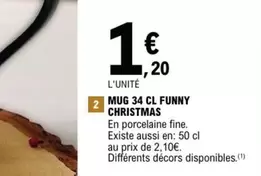 Mug 34 Cl Funny Christmas