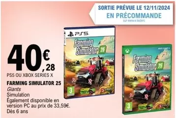 Farming Simulator 25