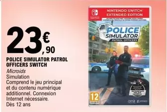 Nintendo - Police Simulator Patrol Officers Switch