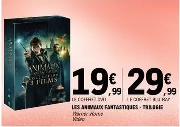 Les Animaux Fantastiques Trilogie