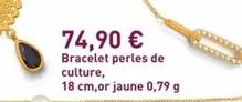 Bracelet Perles De Culture