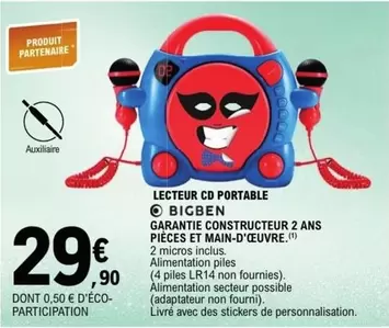 Bigben - Electeur Cd Portable