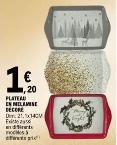 Plateau En Melamine Décoré