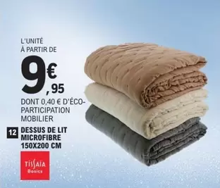 Dessus De Lit Microfibre