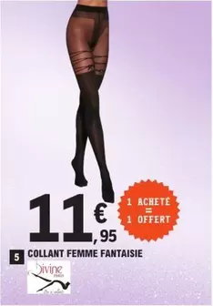 Divine - Collant Femme Fantaisie