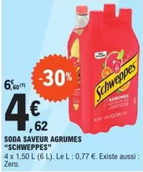 Schweppes - Soda Saveur Agrumes