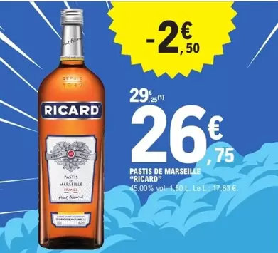 Ricard - Pastis De Marseille