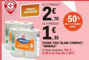 Sun - Essuie-tout Blanc Compact